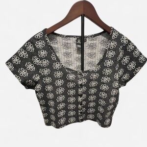 Volcom Daisie Floral Babie Top
